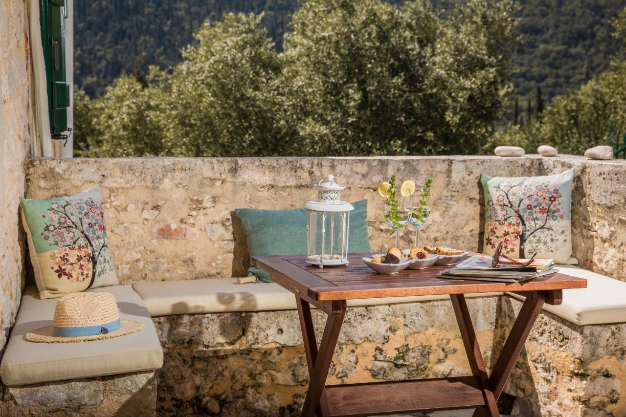 Traditional Stone House Anofli 1843 Fiskardo Kefalonia Экстерьер фото