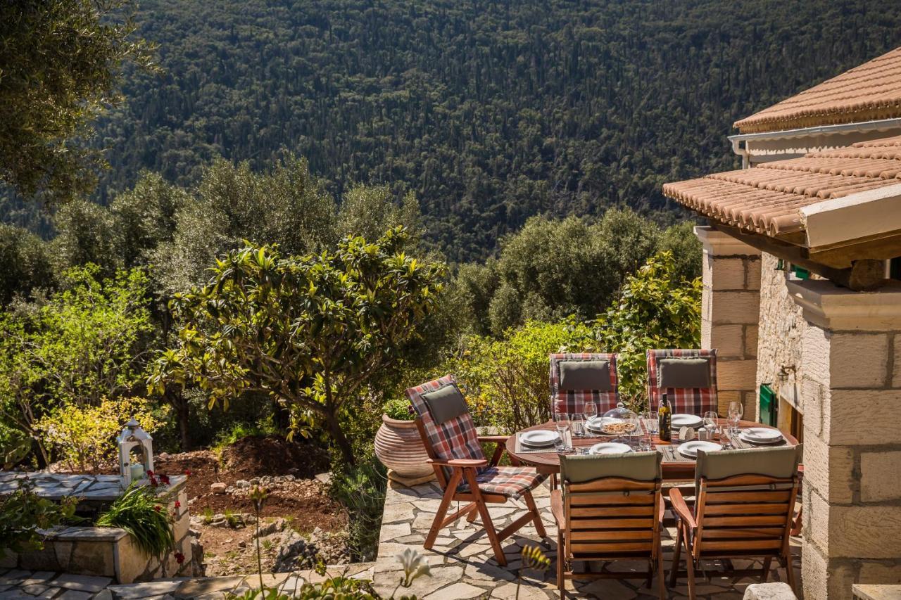 Traditional Stone House Anofli 1843 Fiskardo Kefalonia Экстерьер фото